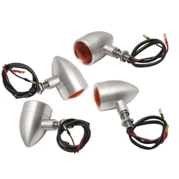 cafe 4 racer - LED indikátory HIGHSIDER VENTURA-X, tónovaná skla - Highsider Standardní ukazatele směru 4054783727445