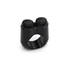 cafe 4 racer - Dual Micro Switch Button Housing - One Inch Handlebar - Black - Motone 25,4mm / 1 inch  