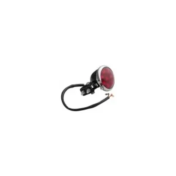 cafe 4 racer - Mini Bates Tail Light - Stainless Fixings - LED - BLACK - Motone LED Rear lights 