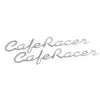 cafe 4 racer - CAFE-RACER logo - Motone Billet Emblems Stickers Logos 