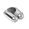 cafe 4 racer - Duálny Micro prepínač pre riaditká 22mm 7/8" chróm - Motone 22mm / 7/8 inch 