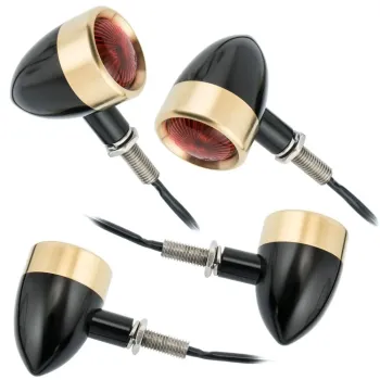cafe 4 racer - SMD turn signal "Zero" chrome - HS MOTO Germany Standard indicators 4251352638632
