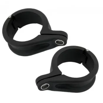 cafe 4 racer - HIGHSIDER indicator bracket set for 38-41mm forks - Highsider CNC aluminum housing & brackets 4054783188550