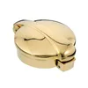 cafe 4 racer - Monza Flip Up Gas Tank Cap 2.5"/62mm - Solid Brass - Motone Fuel Caps 