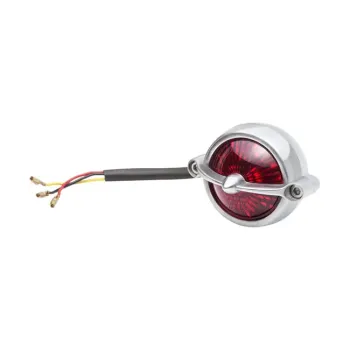 cafe 4 racer - Motone, Bel Air LED taillight. Polished, no bracket. ECE - Motone LED Rear lights 