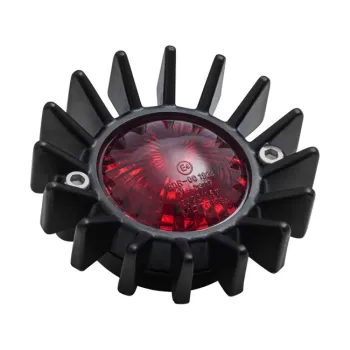 cafe 4 racer - Motone, Big Fin LED taillight. Black, no bracket. ECE - Motone LED Rear lights 