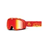 cafe 4 racer - 100% Barstow goggle Death Spray mirror red lens - 100% Googles 
