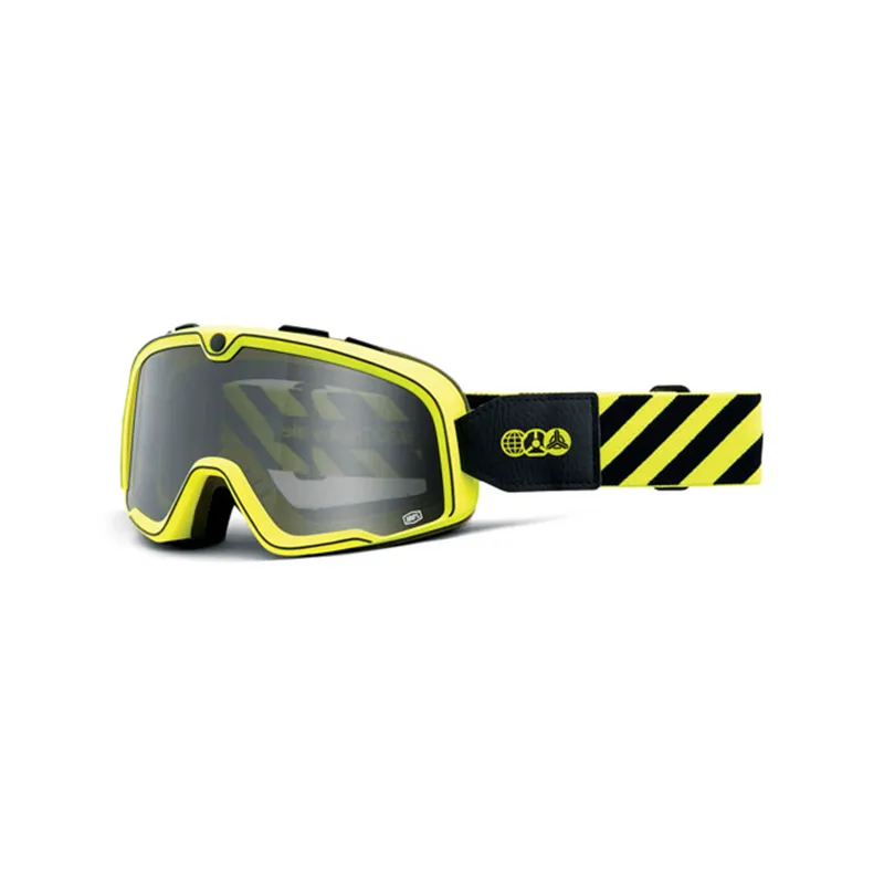 cafe 4 racer - 100% Barstow goggle The Arsenale smoke lens - 100% Googles 