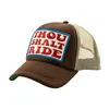 cafe 4 racer - 13 1/2 TSR Trucker cap brown - 13 1/2 Company Caps 