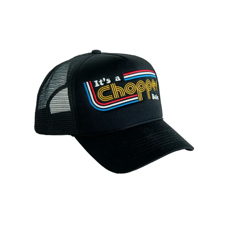 cafe 4 racer - 13 1/2 Its a Chopper baby trucker cap black - 13 1/2 Company Kšiltovky 