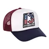 cafe 4 racer - 13 1/2 Americana trucker cap blue - 13 1/2 Company Caps 