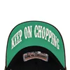 cafe 4 racer - 13 1/2 Keep On Chopping trucker cap brown/khaki - 13 1/2 Company Šiltovka 