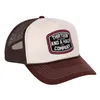cafe 4 racer - 13 1/2 Outlaw Club trucker cap brown - 13 1/2 Company Kšiltovky 