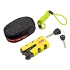 Abus, 77 Granit Sledg Grip style disc brake lock. Yellow