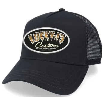 cafe 4 racer - Queen Kerosin Wild Rebel trucker cap - KING KEROSIN Šiltovka 