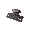 cafe 4 racer - Rear Light LED CR4 Led taillight with plate holder - Black & Smoke - Cafe4Racer LED Rear lights 