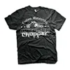 cafe 4 racer - Tričko s logom American Chopper Washed black - American Chopper Tričká 