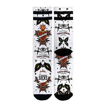 cafe 4 racer - Americké ponožky Ponožky s podpisom You Sock - AMERICAN SOCKS Ponožky 
