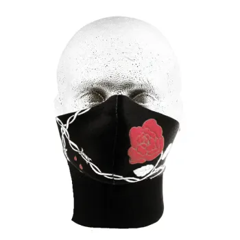 cafe 4 racer - Roeg Striped tunnel offwhite/black - ROEG Tunnels & masks & Tubes 
