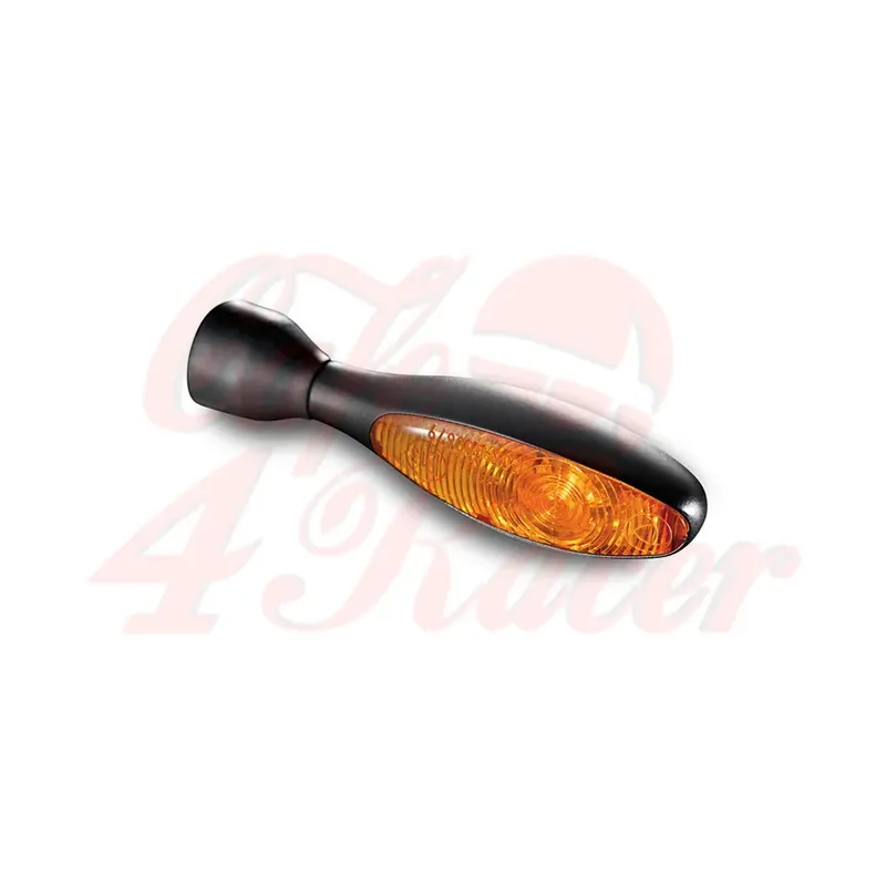 cafe 4 racer - Kellermann Smerovka Micro 1000 LED, čierna, žlté sklo - Kellermann Štandardné smerovky 4029265252005