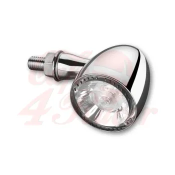 cafe 4 racer - Kellermann 2in1 Indicator / Position light GELB Bullet 1000 PL chrome glossy - Kellermann 2in1 and 3in1  4029265811004