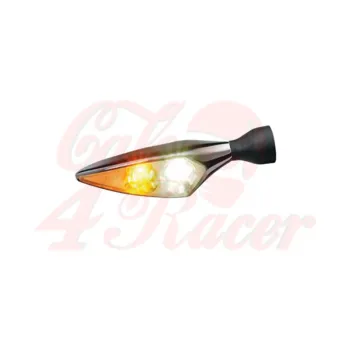 cafe 4 racer - Kellermann LED indicator / position light micro Rhombus PL chrome VR - Kellermann 2in1 and 3in1  4029265471505