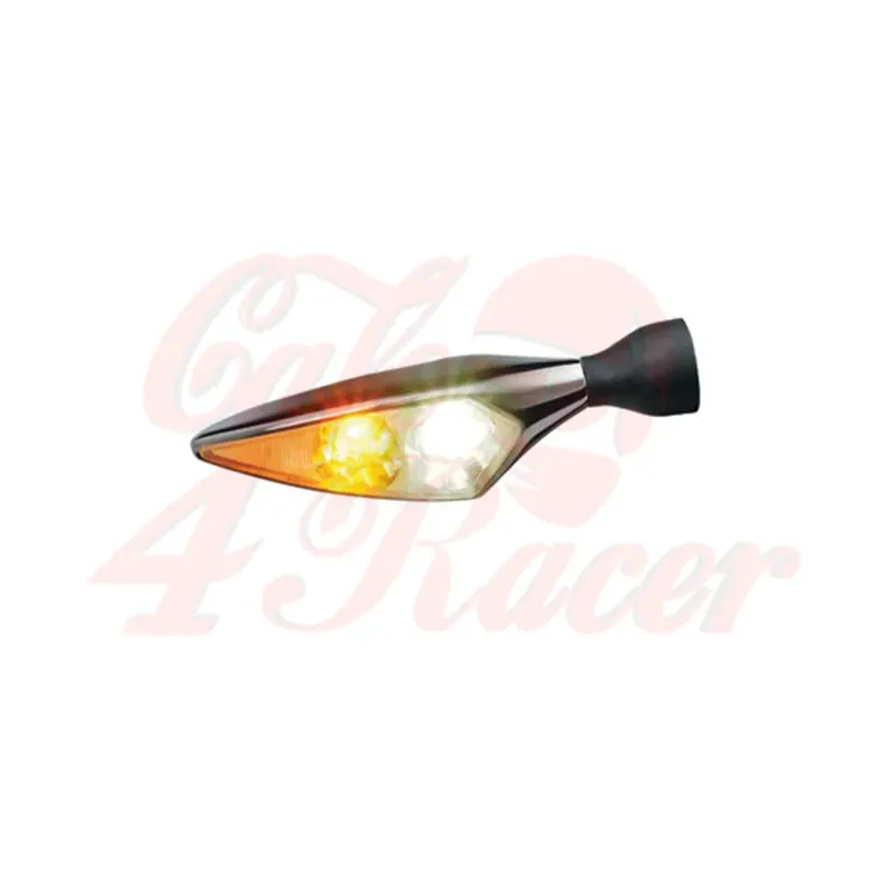 cafe 4 racer - Kellermann LED indikátor/poziční světlo micro Rhombus PL chrom VR - Kellermann 2v1 a 3v1 4029265471505