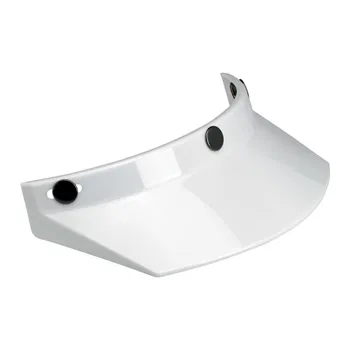 cafe 4 racer - Biltwell moto visor white - BILTWELL  Optika a masky pre helmy  