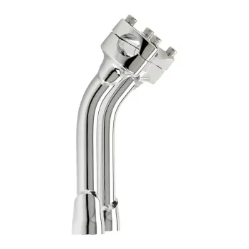 cafe 4 racer - Biltwell, Murdock pullback risers 8" chrome - BILTWELL Clamp Kit & Risers 