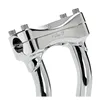 cafe 4 racer - Biltwell, Murdock pullback risers 8" chrome - BILTWELL Clamp Kit & Risers 