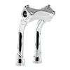 cafe 4 racer - Biltwell, Murdock pullback risers 8" chrome - BILTWELL Clamp Kit & Risers 