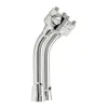 cafe 4 racer - Biltwell, Murdock pullback risers 8" chrome - BILTWELL Clamp Kit & Risers 