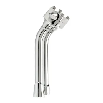 cafe 4 racer - Biltwell, Murdock pullback risers 10" chrome - BILTWELL Clamp Kit & Risers 