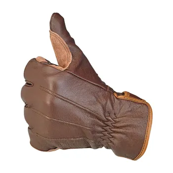cafe 4 racer - Biltwell work gloves chocolate - BILTWELL Gloves 