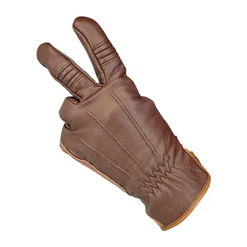 cafe 4 racer - Biltwell work gloves chocolate - BILTWELL Gloves 