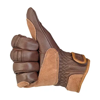 cafe 4 racer - Biltwell work gloves chocolate - BILTWELL Gloves 