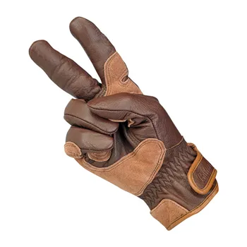 cafe 4 racer - Biltwell work gloves chocolate - BILTWELL Gloves 