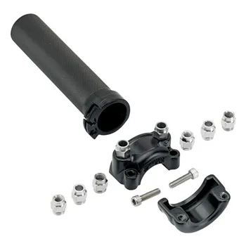cafe 4 racer - Biltwell, Whiskey throttle assembly. Black - BILTWELL Throttle control 