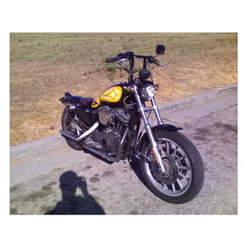 cafe 4 racer - Biltwell 1" Window handlebar chrome - BILTWELL H&D & Custom 