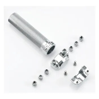 cafe 4 racer - Biltwell, Whiskey throttle assembly. Polished - BILTWELL Throttle control 