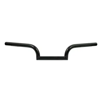 cafe 4 racer - 1-1/4" Apehanger narrow body, 11" rise, black - MCS H&D & Custom 