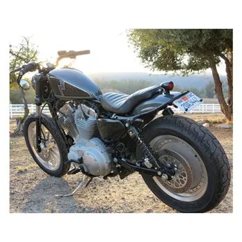 cafe 4 racer - Řídítka Biltwell Mustache černá - BILTWELL H&D & Custom 