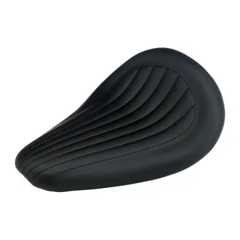 cafe 4 racer - Bobber Solo seat  TUCK N'ROLL DIAMOND LINE  Černá - Cafe4Racer Sedadla 