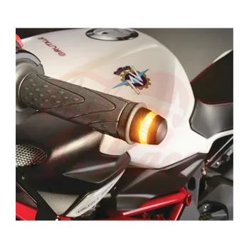 cafe 4 racer - Směrovky Kellermann pro koncovky řídítek BL 2000 Dark - Kellermann Směrová světla na řídítkách 4029265102003