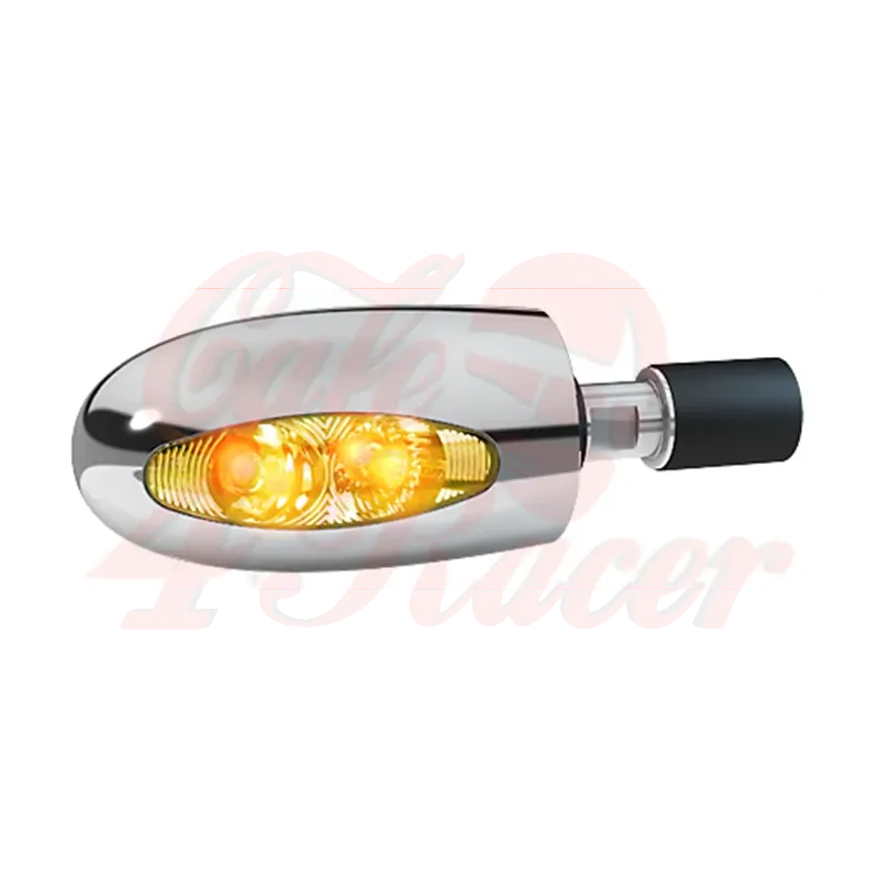 cafe 4 racer - Kellermann Handlebar end indicators BL 1000 LED, chrome - Kellermann Bar end indicators 4029265201003