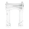 cafe 4 racer - Biltwell Murdock risers 6" chrome - BILTWELL Clamp Kit & Risers 