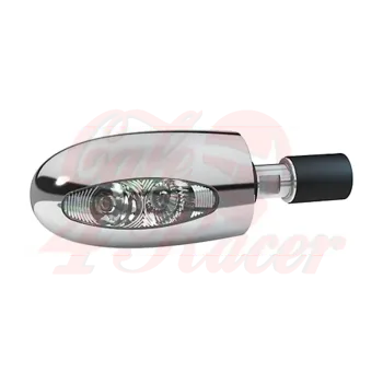 cafe 4 racer - Kellermann Handlebar end indicators BL 1000 LED, chrome - Kellermann Bar end indicators 4029265201003