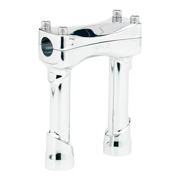 cafe 4 racer - Biltwell Murdock risers 6" chrome - BILTWELL Clamp Kit & Risers 
