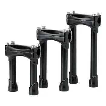 cafe 4 racer - Biltwell Murdock risers 6" black - BILTWELL Clamp Kit & Risers 
