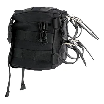 cafe 4 racer - Biltwell, Exfil-7 bag. Black - BILTWELL Bags 